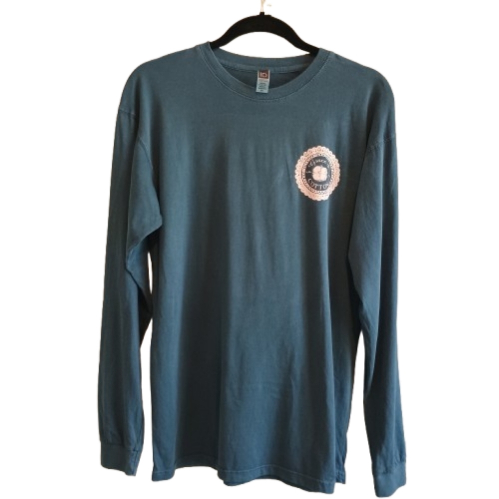 Grace & Cotton Heavens to Betsy Cow Graphic Long‎ Sleeve Tee Medium Southern... - Picture 2 of 11